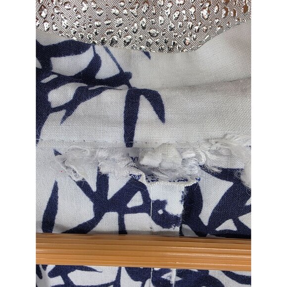 Vintage Japanese Kimono Robe Medium Bamboo Pattern 100% Cotton Made In Japan - Picture 7 of 8